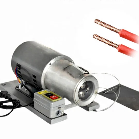 Semi-Auto Drut Stripping Skręcarka WPM-191 - Półautomatyczna szczotkarka do drutu